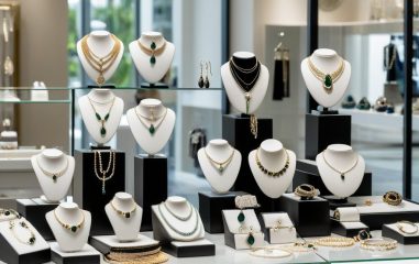 Como elaborar vitrines que atraem clientes para semijoias